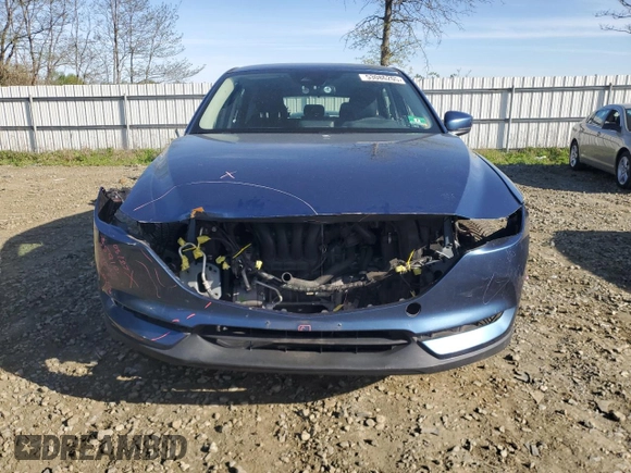 2018 Mazda CX-5 Sport with VIN JM3KFBBM6J0408756, listed as a Copart auction lot 53086205 with 98,906 mi miles and Salvage Title. Bid and sale history available at carsss.com. Image 5.