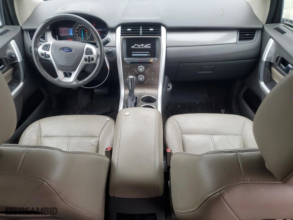 2013 Ford Edge SEL with VIN 2FMDK4JC3DBA93477, listed as a Copart auction lot 83619474 with 167,216 mi miles and Salvage Title. Bid and sale history available at carsss.com. Image 8.