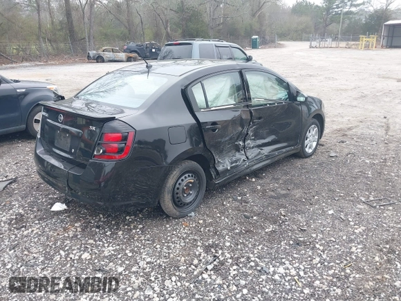 2012 Nissan Sentra S with VIN 3N1AB6AP9CL693612, listed as a IAAI auction lot 41800482 with 207,036 mi miles and . Bid and sale history available at DreamBid. Image 4.