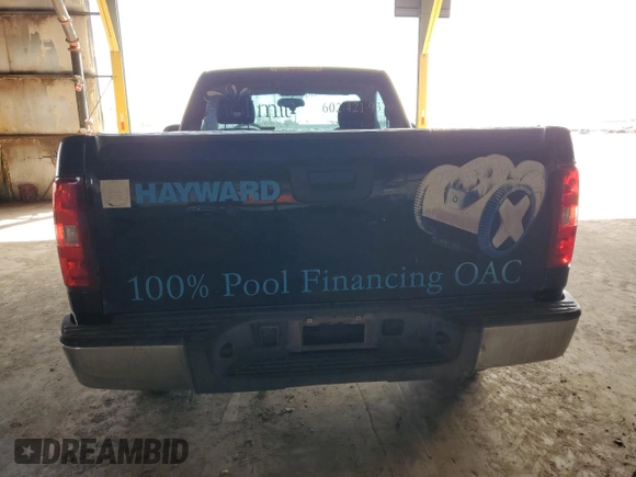 2009 Chevrolet Silverado 1500 Work Truck with VIN 1GCEC14X69Z159141, listed as a Copart auction lot 51869115 with 232,836 mi miles and Salvage Title. Bid and sale history available at DreamBid. Image 6.