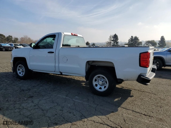 2018 Chevrolet Silverado 1500 Work Truck with VIN 1GCNCNEC6JZ906616, listed as a Copart auction lot 84467004 with 167,049 mi miles and Salvage Title. Bid and sale history available at carsss.com. Image 2.