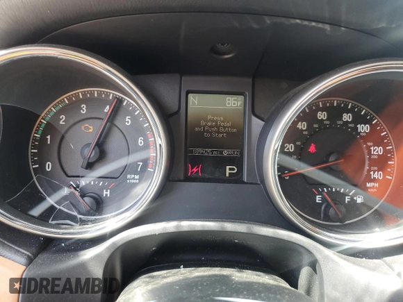 2011 Jeep Grand Cherokee Overland with VIN 1J4RS6GT5BC601453, listed as a Copart auction lot 54476495 with 189,425 mi miles and Clean Title. Bid and sale history available at DreamBid. Image 9.