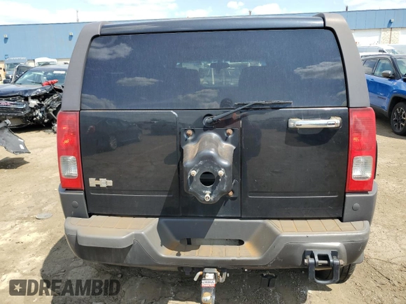2006 Hummer H3 with VIN 5GTDN136568306896, listed as a Copart auction lot 68026564 with 178,911 mi miles and Clean Title. Bid and sale history available at carsss.com. Image 6.