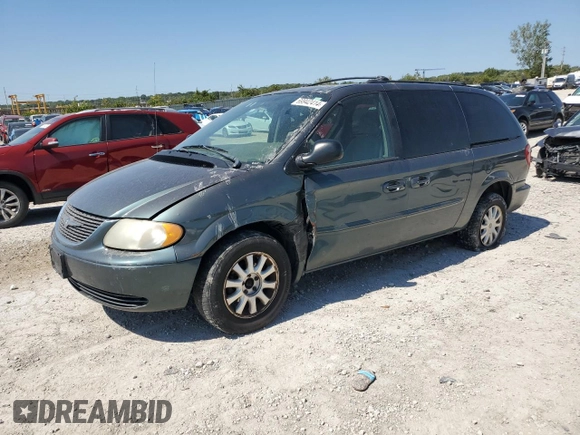 2003 Chrysler Town & Country LX with VIN 2C4GP44L33R162432, listed as a Copart auction lot 69942414 with 153,564 mi miles and Salvage Title. Bid and sale history available at DreamBid. Image 1.