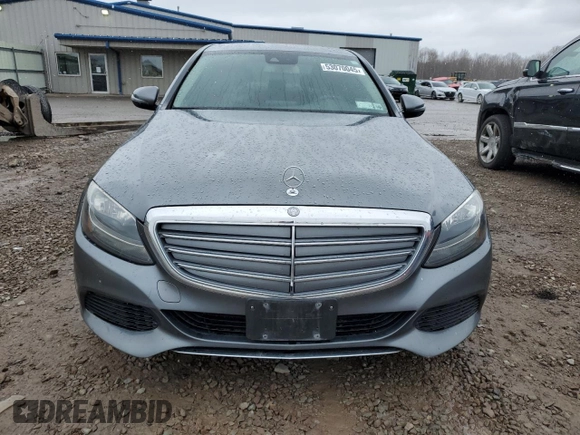 2017 Mercedes-Benz C 300 with VIN 55SWF4KB4HU198978, listed as a Copart auction lot 53070045 with Not Provided miles and Clean Title. Bid and sale history available at carsss.com. Image 5.