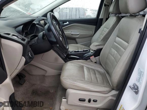 2015 Ford Escape Titanium with VIN 1FMCU0J94FUB45974, listed as a Copart auction lot 46824245 with 0 mi miles and Non Repairable. Bid and sale history available at carsss.com. Image 7.
