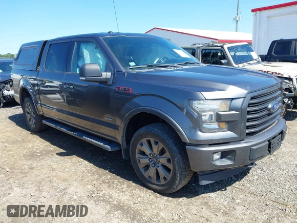 2017 Ford F-150 XL z VIN 1FTEW1EG2HFC29983, wystawiony jako IAAI lot #42523902 z przebiegiem 120 315 mil mil oraz . Historia ofert i sprzedaży dostępna na DreamBid. Obrazek 1.