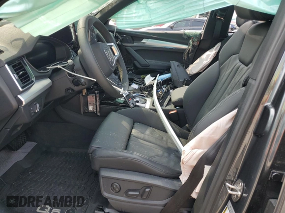 2024 Audi Q5 S line Premium Plus with VIN WA1EAAFY8R2109310, listed as a Copart auction lot 58716035 with Not provided miles and Salvage title. Bid and sale history available at DreamBid. Image 7.