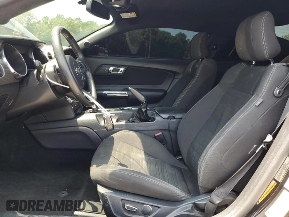 2015 Ford Mustang EcoBoost with VIN 1FA6P8TH1F5401967, listed as a Copart auction lot 59552635 with 79,886 mi miles and Salvage title. Bid and sale history available at DreamBid. Image 7.