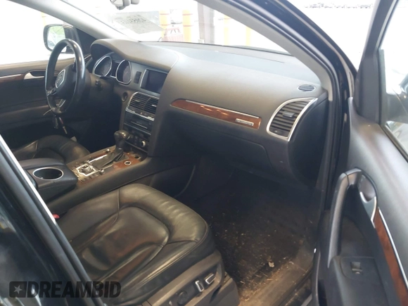 2015 Audi Q7 Premium Plus with VIN WA1LGAFE2FD020974, listed as a IAAI auction lot 42053103 with 107,013 mi miles and . Bid and sale history available at DreamBid. Image 5.