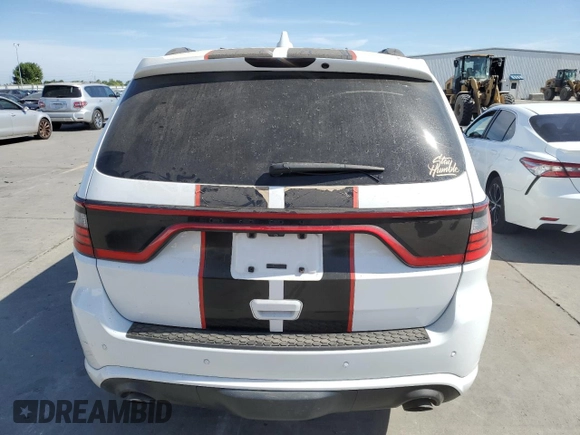 2018 Dodge Durango SRT with VIN 1C4SDJGJ4JC150324, listed as a Copart auction lot 63388975 with 126,622 mi miles and Salvage title. Bid and sale history available at DreamBid. Image 6.