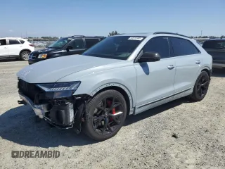 2023 Audi SQ8 Prestige z VIN WA1CWBF14PD038691, wystawiony jako Copart lot #54575395 z przebiegiem 8762 mil mil oraz Szkody całkowita. Historia ofert i sprzedaży dostępna na DreamBid. Obrazek 1.
