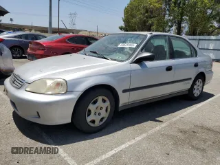 2000 Honda Civic z VIN 1HGEN164XYL000719, wystawiony jako Copart lot #58629405 z przebiegiem 204 428 mil mil oraz Czysty tytuł • Clean title. Historia ofert i sprzedaży dostępna na DreamBid. Obrazek 1.