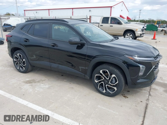 2024 Chevrolet Trax 2RS with VIN KL77LJE25RC196273, listed as a IAAI auction lot 41899523 with 22,933 mi miles and . Bid and sale history available at DreamBid. Image 1.
