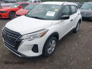 2022 Nissan Kicks S with VIN 3N1CP5BV1NL507193, listed as a IAAI auction lot 41907513 with 21,807 mi miles and . Bid and sale history available at carsss.com. Image 2.