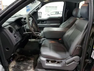 2013 Ford F-150 XL with VIN 1FTNF1EF3DKE29764, listed as a Copart auction lot 44132955 with 130,704 mi miles and Salvage Title. Bid and sale history available at carsss.com. Image 7.