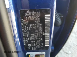 2024 Kia EV6 GT-Line with VIN KNDC44LA6R5206551, listed as a Copart auction lot 77803034 with 5,074 mi miles and Salvage Title. Bid and sale history available at carsss.com. Image 14.