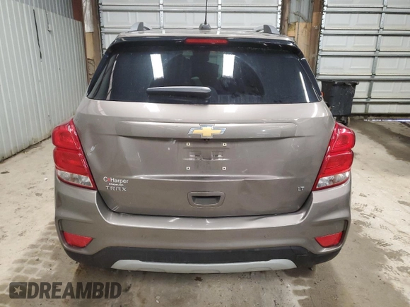 2020 Chevrolet Trax LT with VIN KL7CJLSB2LB348852, listed as a Copart auction lot 52501885 with 58,822 mi miles and Salvage Title. Bid and sale history available at DreamBid. Image 6.