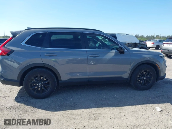 2024 Honda CR-V Sport with VIN 7FARS5H53RE025850, listed as a IAAI auction lot 41740782 with 27,398 mi miles and . Bid and sale history available at DreamBid. Image 13.
