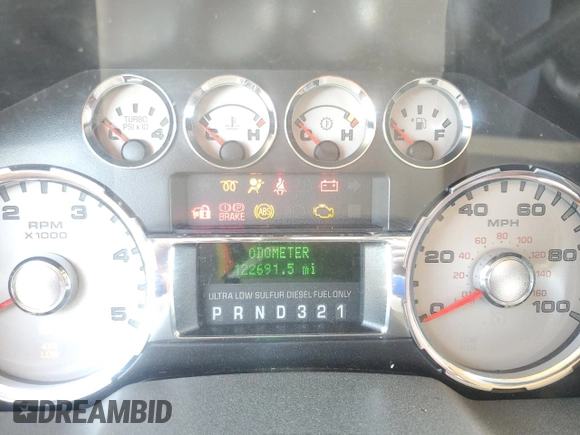 2008 Ford F-350 XL with VIN 1FTWW33R08EA73212, listed as a Copart auction lot 56852205 with 122,691 mi miles and Clean title. Bid and sale history available at DreamBid. Image 9.