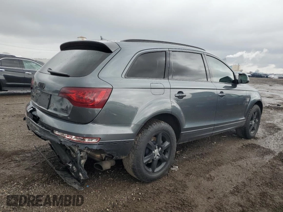 2015 Audi Q7 Premium Plus z VIN WA1LGAFE8FD001846, wystawiony jako Copart lot #47010255 z przebiegiem 80 156 mil mil oraz Szkoda całkowita • Salvage title. Historia ofert i sprzedaży dostępna na DreamBid. Obrazek 3.