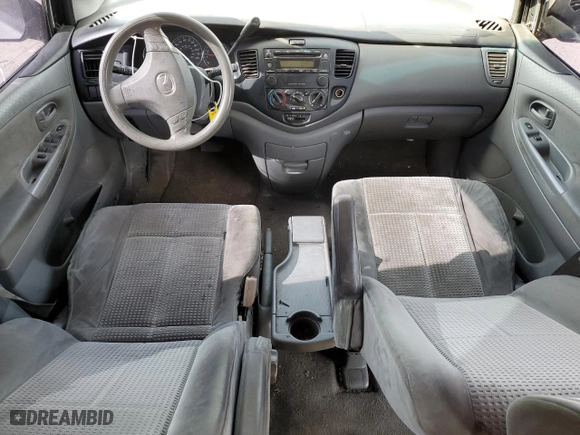 2004 Mazda MPV LX with VIN JM3LW28AX40523401, listed as a Copart auction lot 41794965 with 217,977 mi miles and Salvage Title. Bid and sale history available at carsss.com. Image 8.