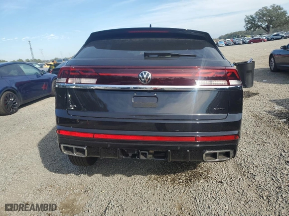 2024 Volkswagen Atlas Cross Sport 2.0T SEL R-Line with VIN 1V2AE2CA4RC216806, listed as a Copart auction lot 83652484 with 2,854 mi miles and Salvage Title. Bid and sale history available at carsss.com. Image 6.