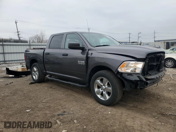 2017 Ram 1500 Express z VIN 1C6RR7KG5HS674555, wystawiony jako Copart lot #52196805 z przebiegiem 130 100 mil mil oraz Szkoda całkowita • Salvage title. Historia ofert i sprzedaży dostępna na DreamBid. Obrazek 4.