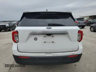 2021 Ford Explorer with VIN 1FMSK7BH5MGC45559, listed as a Copart auction lot 45323835 with 105,652 mi miles and Salvage Title. Bid and sale history available at carsss.com. Image 6.