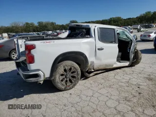 2019 Chevrolet Silverado 1500 Custom with VIN 3GCPYBEH1KG276770, listed as a Copart auction lot 74860884 with Not Provided miles and Salvage Title. Bid and sale history available at DreamBid. Image 3.
