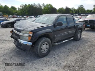 2008 Chevrolet Colorado 2LT z VIN 1GCDT13E788121899, wystawiony jako Copart lot #87615065 z przebiegiem 223 446 mil mil oraz Szkoda całkowita • Salvage title. Historia ofert i sprzedaży dostępna na DreamBid. Obrazek 1.