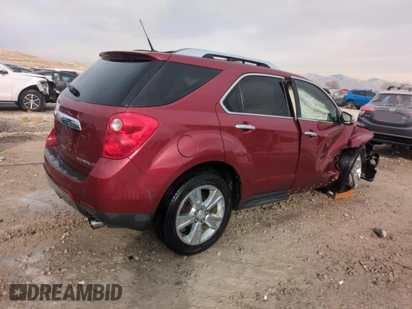 2011 Chevrolet Equinox LTZ with VIN 2CNFLGE5XB6391128, listed as a Copart auction lot 43011555 with 98,092 mi miles and Salvage Title. Bid and sale history available at carsss.com. Image 3.