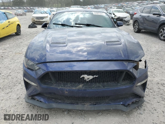 2019 Ford Mustang GT with VIN 1FA6P8CF2K5201110, listed as a Copart auction lot 51471395 with 49,981 mi miles and Salvage Title. Bid and sale history available at carsss.com. Image 5.