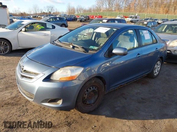 2008 Toyota Yaris with VIN JTDBT923X81229660, listed as a IAAI auction lot 41310288 with 190,856 mi miles. Bid and sale history available at carsss.com. Image 2.
