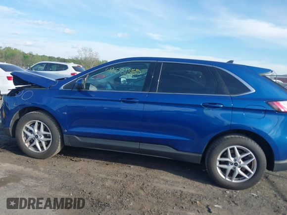 2024 Ford Edge SEL with VIN 2FMPK4J97RBA93748, listed as a IAAI auction lot 42081855 with 27,755 mi miles. Bid and sale history available at carsss.com. Image 14.