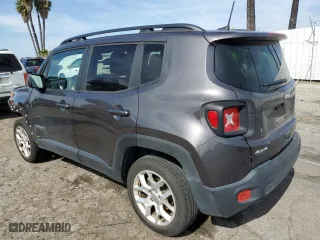 2018 Jeep Renegade Latitude with VIN ZACCJBBB7JPH63035, listed as a Copart auction lot 45544115 with 106,681 mi miles and Salvage Title. Bid and sale history available at carsss.com. Image 2.