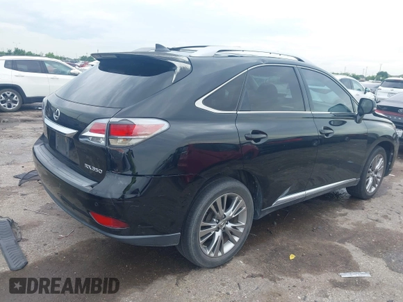 2014 Lexus RX 350 with VIN JTJZK1BAXE2013425, listed as a IAAI auction lot 42488849 with 163,974 mi miles and . Bid and sale history available at DreamBid. Image 4.