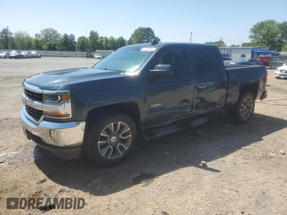 2018 Chevrolet Silverado 1500 LT with VIN 3GCPCREC1JG519228, listed as a Copart auction lot 52293035 with 102,436 mi miles and Salvage Title. Bid and sale history available at DreamBid. Image 1.
