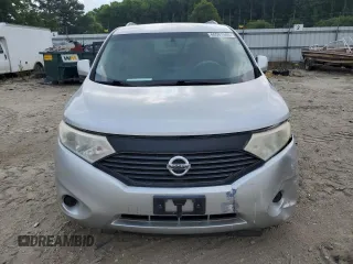 2013 Nissan Quest SV with VIN JN8AE2KP3D9070402, listed as a Copart auction lot 60081504 with 119,298 mi miles and Salvage Title. Bid and sale history available at carsss.com. Image 5.