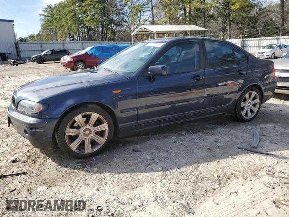 2002 BMW 3 Series 325i with VIN WBAET37432NJ18618, listed as a Copart auction lot 45712215 with 204,462 mi miles and Salvage Title. Bid and sale history available at carsss.com. Image 1.