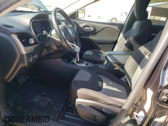 2014 Jeep Cherokee Latitude with VIN 1C4PJLCB0EW148910, listed as a Copart auction lot 54118555 with 154,245 mi miles and Salvage Title. Bid and sale history available at DreamBid. Image 7.