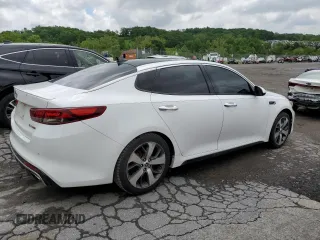 2017 Kia Optima SX with VIN 5XXGW4L20HG127312, listed as a Copart auction lot 56904675 with 116,876 mi miles and Salvage title. Bid and sale history available at DreamBid. Image 3.