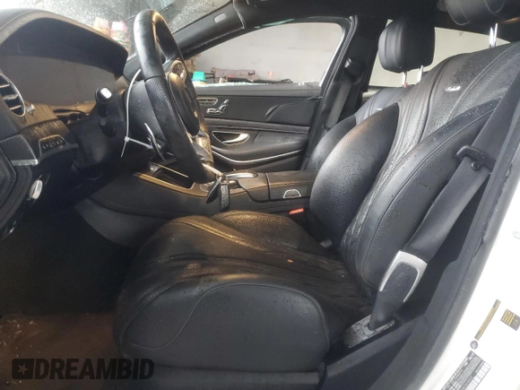2018 Mercedes-Benz S 63 AMG with VIN WDDUG8JB2JA343602, listed as a Copart auction lot 84506804 with 103,928 mi miles and Salvage title. Bid and sale history available at DreamBid. Image 7.