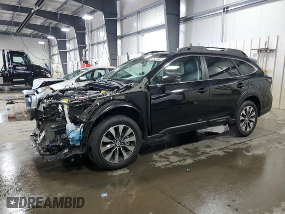 2024 Subaru Outback Limited с VIN 4S4BTAMC6R3274238, выставлен на аукционе Copart как лот 54422445 с пробегом 8 272 миль миль и Списание • Salvage title. История ставок и продаж доступна на DreamBid. Изображение 1.