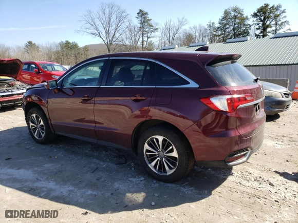 2018 Acura RDX w/Advance Pkg with VIN 5J8TB4H70JL007113, listed as a Copart auction lot 49409345 with 0 mi miles and Salvage Title. Bid and sale history available at carsss.com. Image 2.
