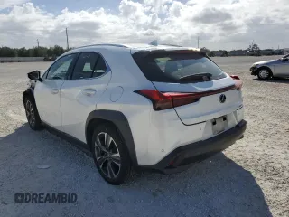 2019 Lexus UX with VIN JTHY3JBH7K2002188, listed as a Copart auction lot 40883883 with 34,736 mi miles. Bid and sale history available at carsss.com. Image 2.