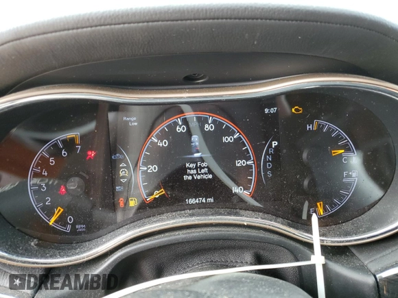 2014 Jeep Grand Cherokee Overland with VIN 1C4RJFCG5EC373508, listed as a Copart auction lot 52645295 with 166,474 mi miles and Salvage Title. Bid and sale history available at carsss.com. Image 9.