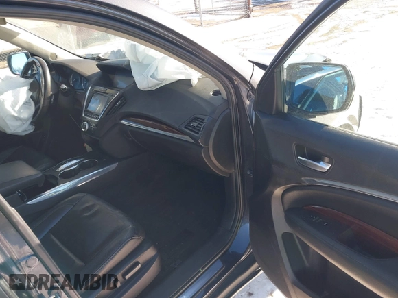 2016 Acura MDX with VIN 5FRYD4H27GB043605, listed as a IAAI auction lot 41402737 with 129,259 mi miles. Bid and sale history available at carsss.com. Image 5.