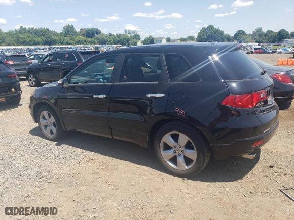 2009 Acura RDX Tech Pkg with VIN 5J8TB18599A002254, listed as a Copart auction lot 62939714 with 158,051 mi miles and Salvage Title. Bid and sale history available at carsss.com. Image 2.