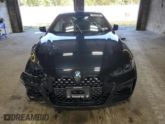 2023 BMW 4 Series M440i xDrive with VIN WBA13AR04PCL81619, listed as a Copart auction lot 70649904 with Not Provided miles and Salvage Title. Bid and sale history available at DreamBid. Image 5.